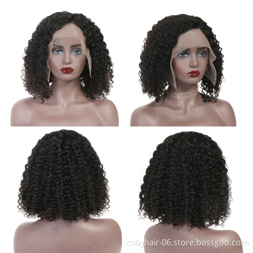 Bob Cut Wigs 100% Human Hair,13*4 Lace Front Bob Wig, 100% human hair short bob cut lace front wig